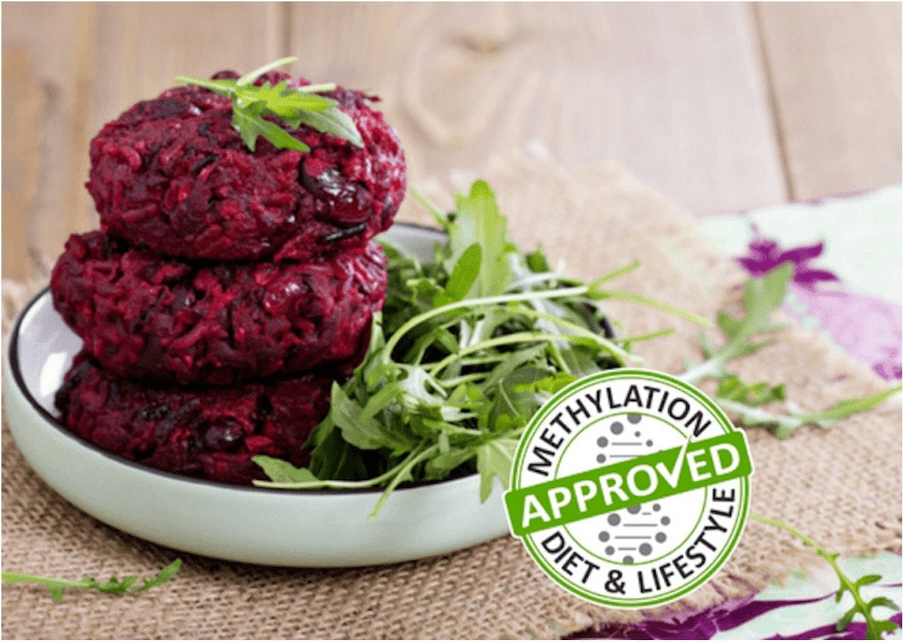 A Beet-Beef Burger and Salad for Methylation Support – Kara Fitzgerald ND Naturopathic Doctor