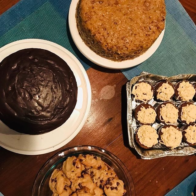 Can you guess which desserts are gluten free, dairy free and grain free? Neither could anyone at the party! People always think eating this way is