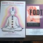 Helen books know your chakras and foot reflexology Reflexology Healing Medfield MA