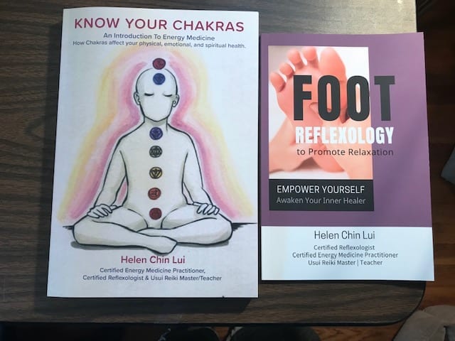 Books Know Your Chakra and Foot Reflexology