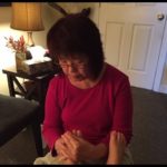 helen giving reflexology